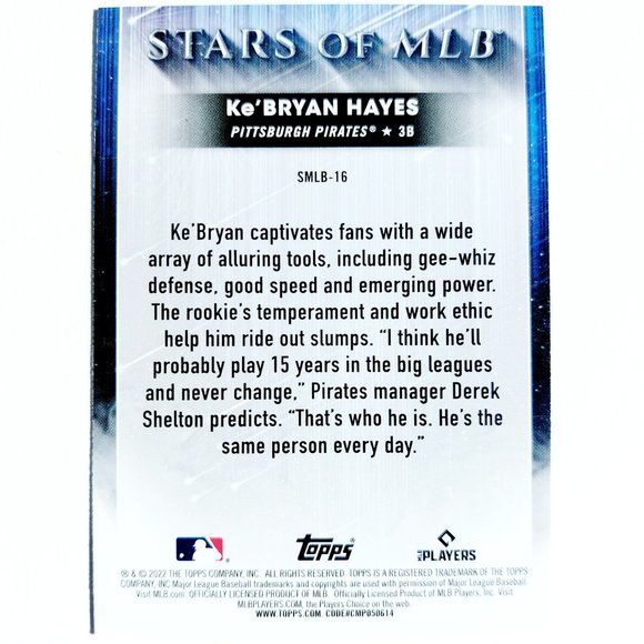 Pittsburgh Pirates (Ke'Bryan Hayes) - BSBL [22_KH1] - Picture 3 of 3